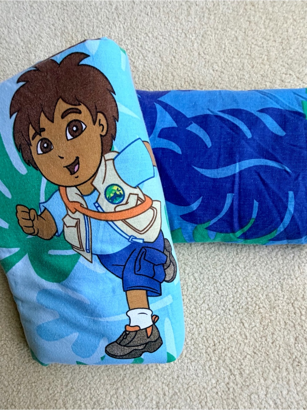 2006 Y2K Go Diego Go Full Size Flatbed Bed Sheet and Fitted Sheet